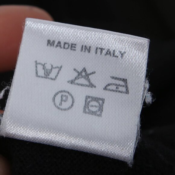 Vintage Gianfranco Ferré Forma Wool Blend Turtleneck Sweater Black Designer - Picture 7 of 7